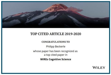 Zum Artikel "Paper by Prof. Dr.-Ing. Philipp Beckerle among the top-cited papers"