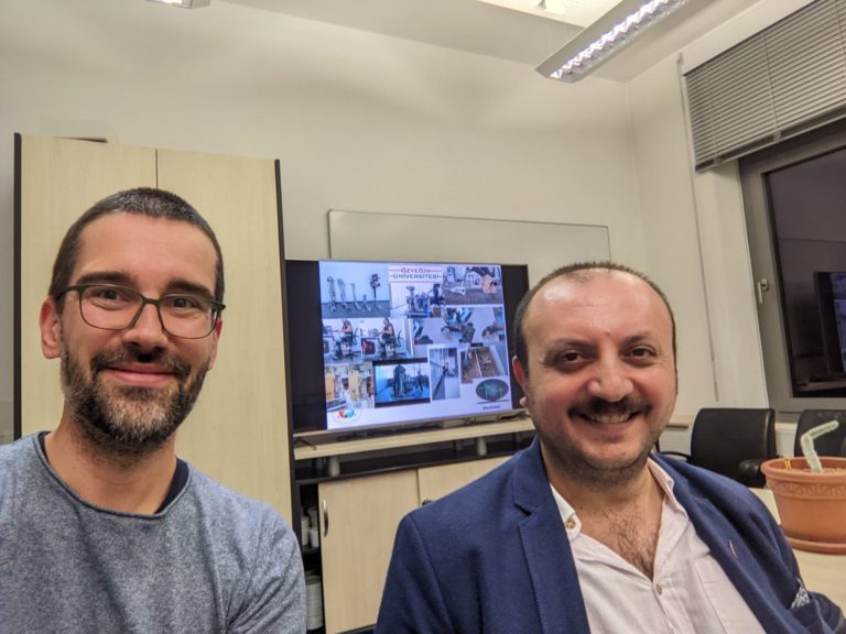 Ramazan Ünal from Ozyegin University was visiting the chair