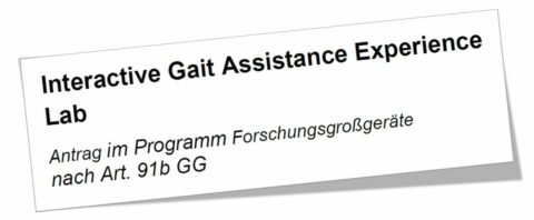 Zum Artikel "Interactive Gait Assistance Experience Lab by DFG"