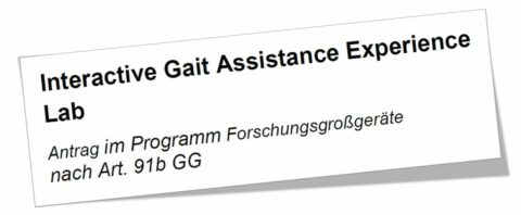 Zum Artikel "Förderung Labors für Interaktive Gangassistenz durch DFG"